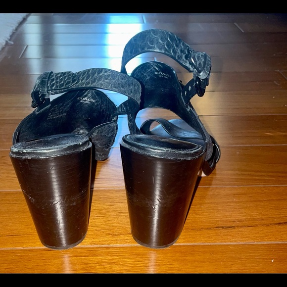 Coach Leather Sling Back - Picture 5 of 7